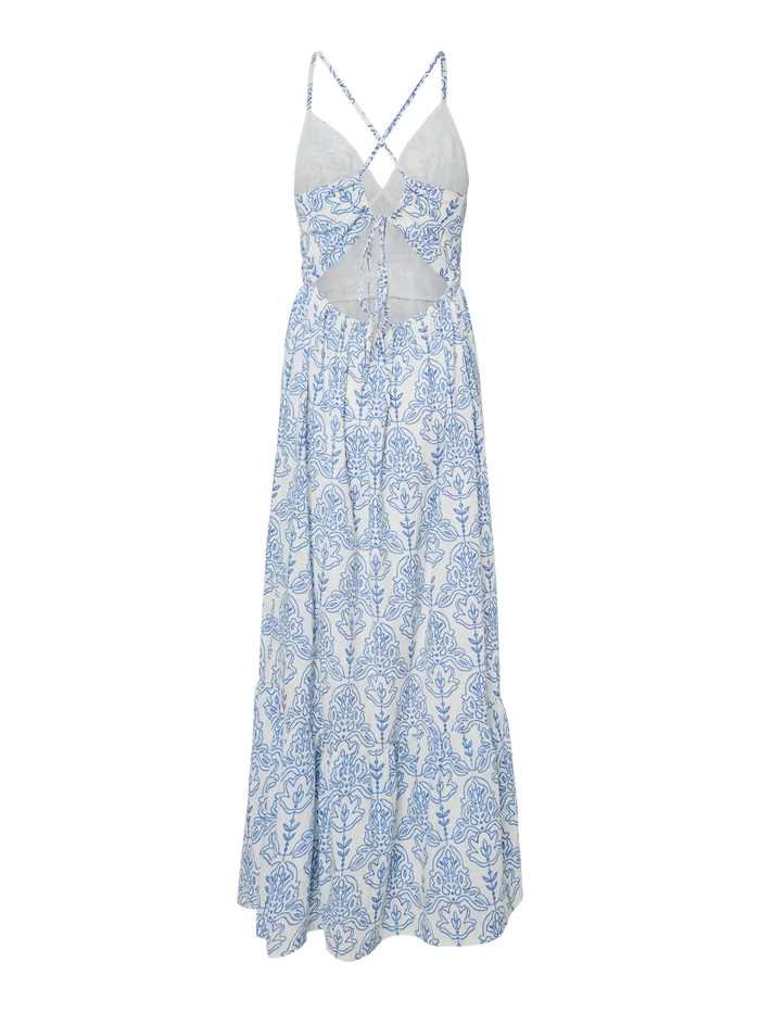 YAS Cinni Maxi Dress - Blue