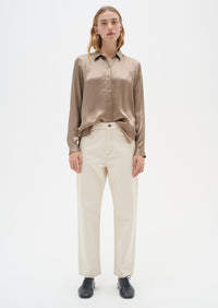 InWear Leonore Silk Shirt - Desert Taupe