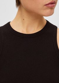 Selected Femme Anna Top - Black