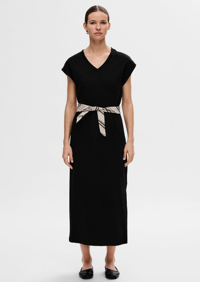 Selected Femme Essential Dress - Black