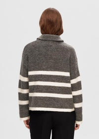 Selected Femme Maline Jumper - Grey