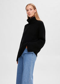 Selected Femme Sefika Jumper - Black