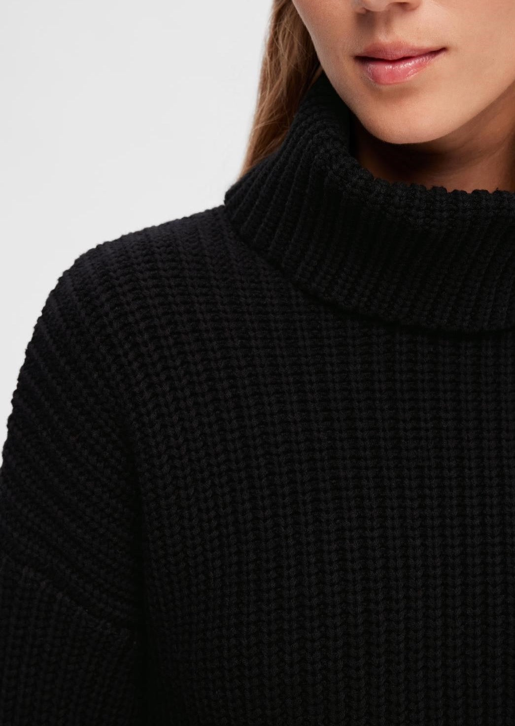 Selected Femme Sefika Jumper - Black