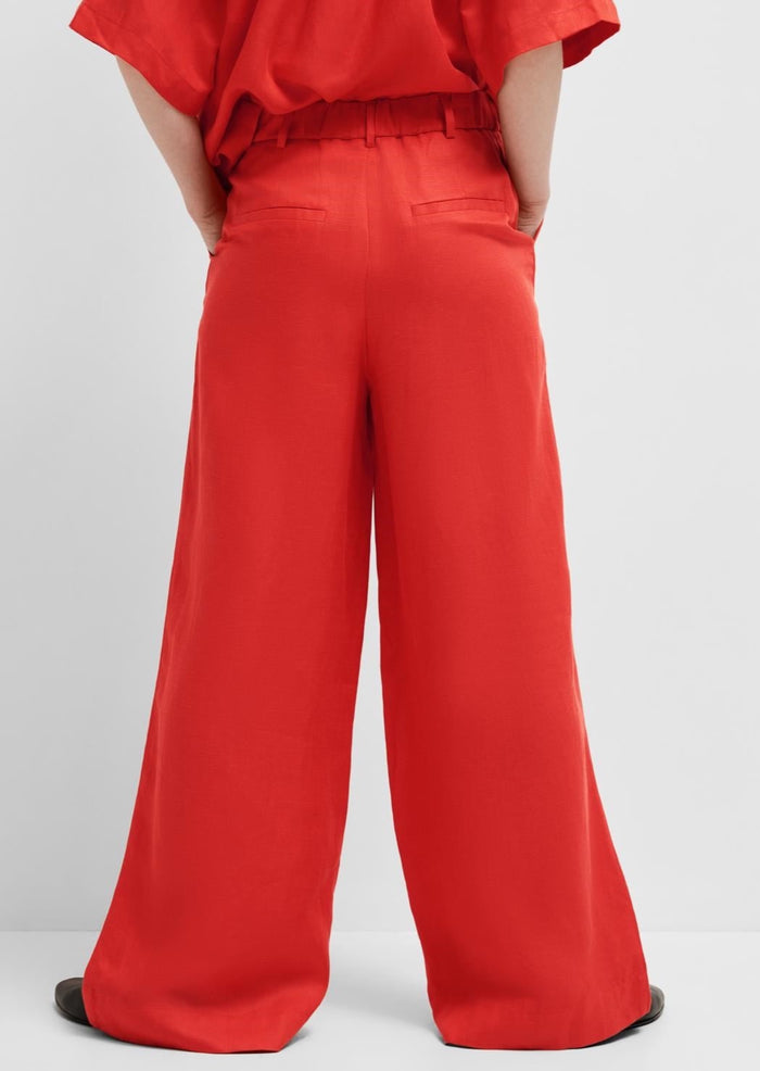 Selected Femme Lyra Trousers - Flame