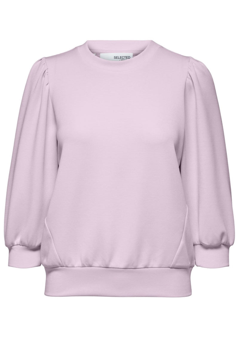 Selected Femme Tenny Sweatshirt - Cradle Pink