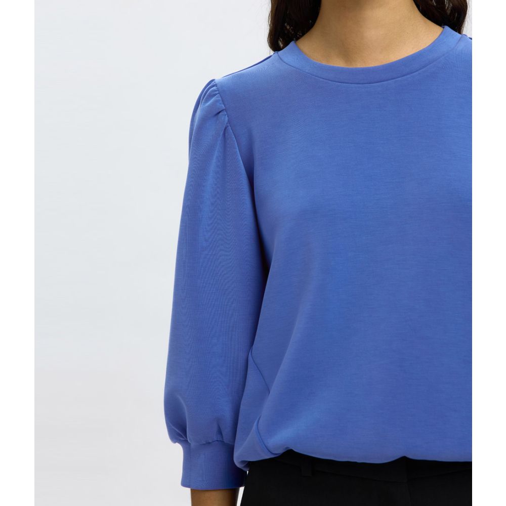 Selected Femme Tenny Sweatshirt - Bright Blue