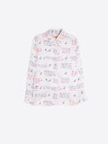 Vilagallo Cherry Letters Shirt