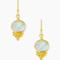 Ashiana Teri Earrings - Moonstone