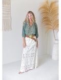 Jaase Woods Maxi - Ivory Palm