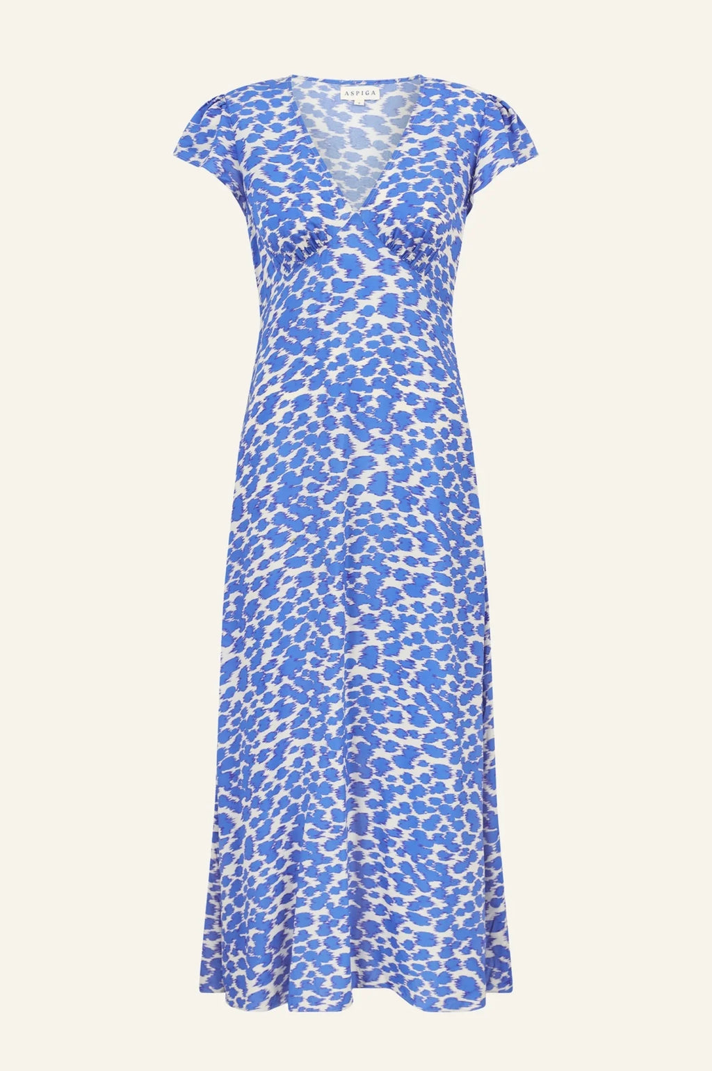 Aspiga Sophie Dress - White & Blue