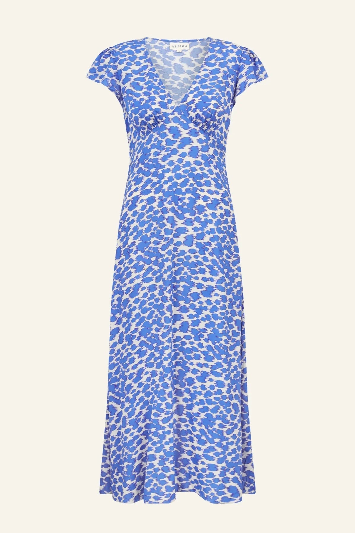 Aspiga Sophie Dress - White & Blue