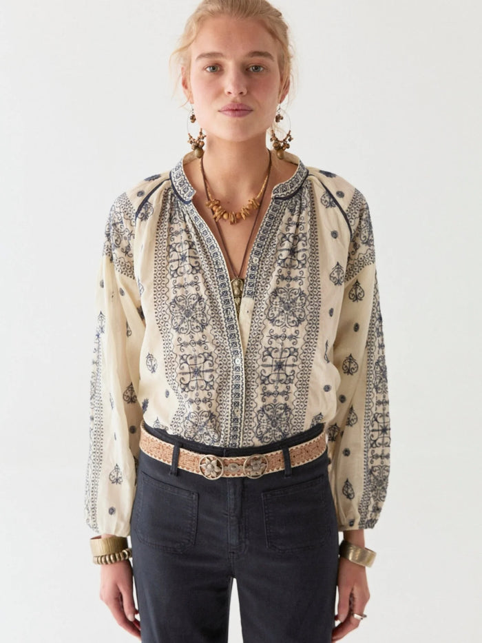 Maison Hotel Stephani Blouse - Off White