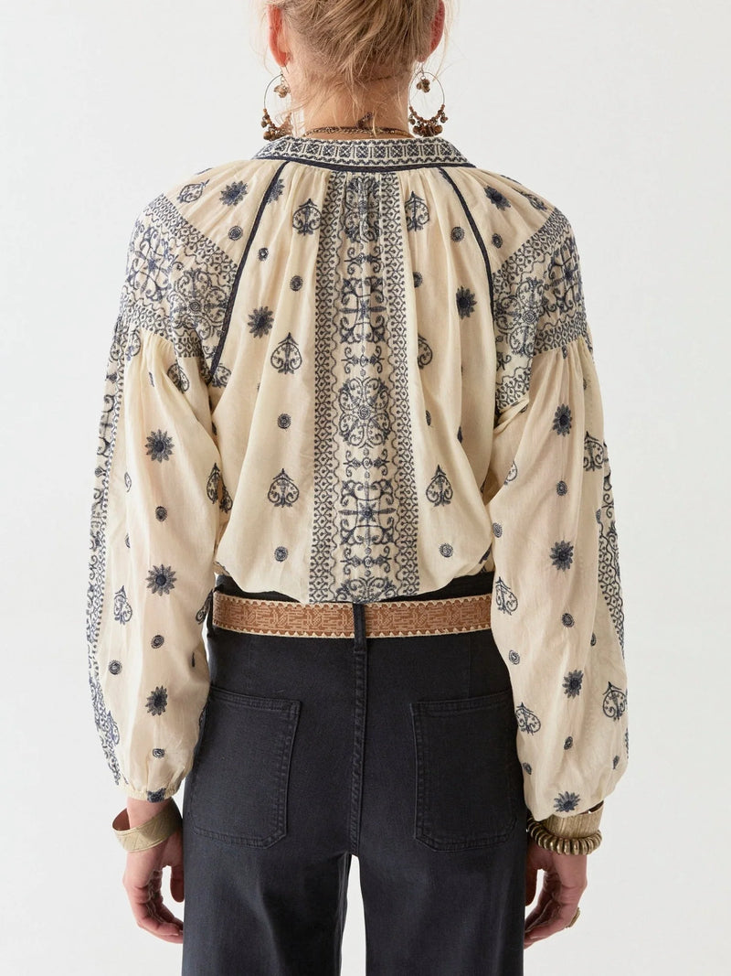 Maison Hotel Stephani Blouse - Off White