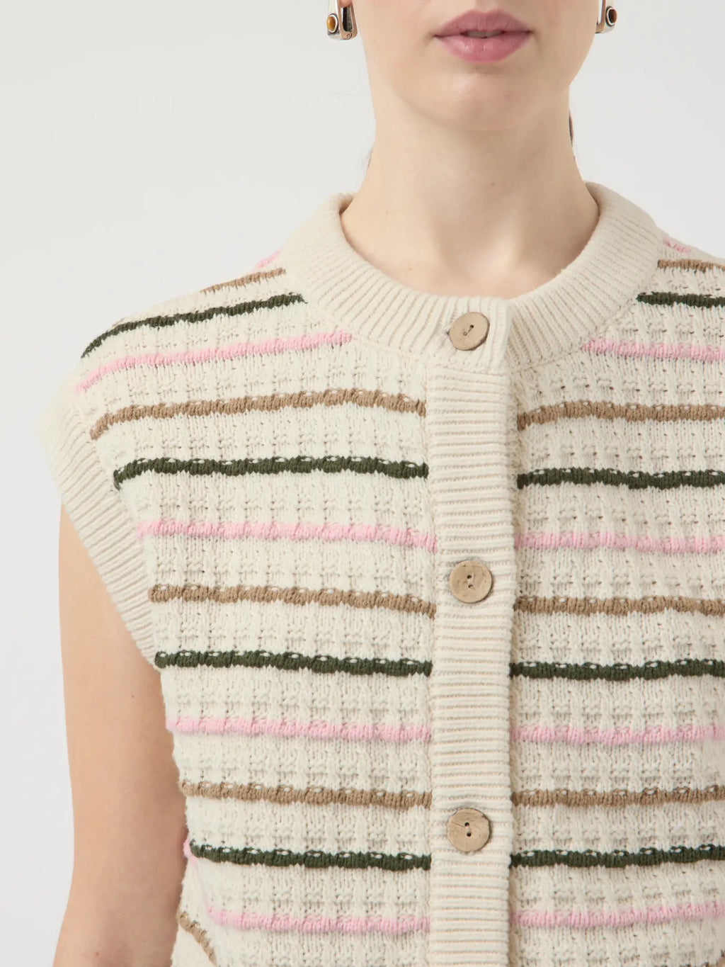 YAS Nilo Knit Vest - Multi