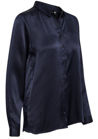 InWear Leonore Silk Shirt - Midnight Magic