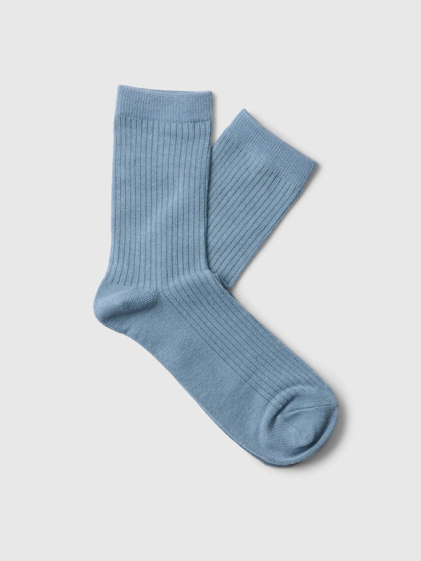 Selected Femme Rose Socks - Dusty Blue