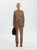 Selected Femme Tenny Trouser - Chocolate Chip