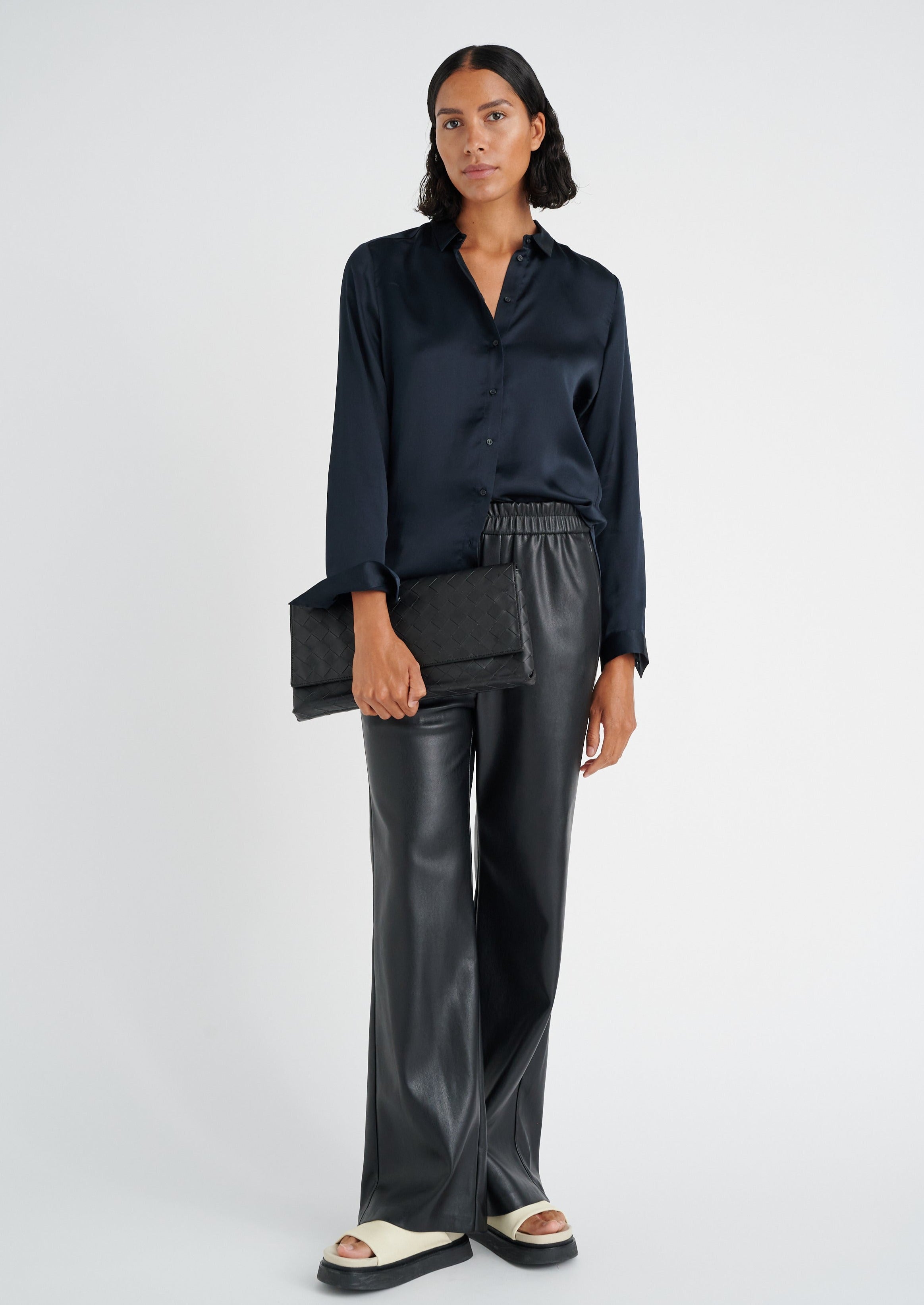 InWear Leonore Silk Shirt - Midnight Magic