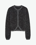 Yerse Animal Cardigan - Black