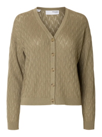 Selected Femme Fagny Knit Cardigan - Vetiver