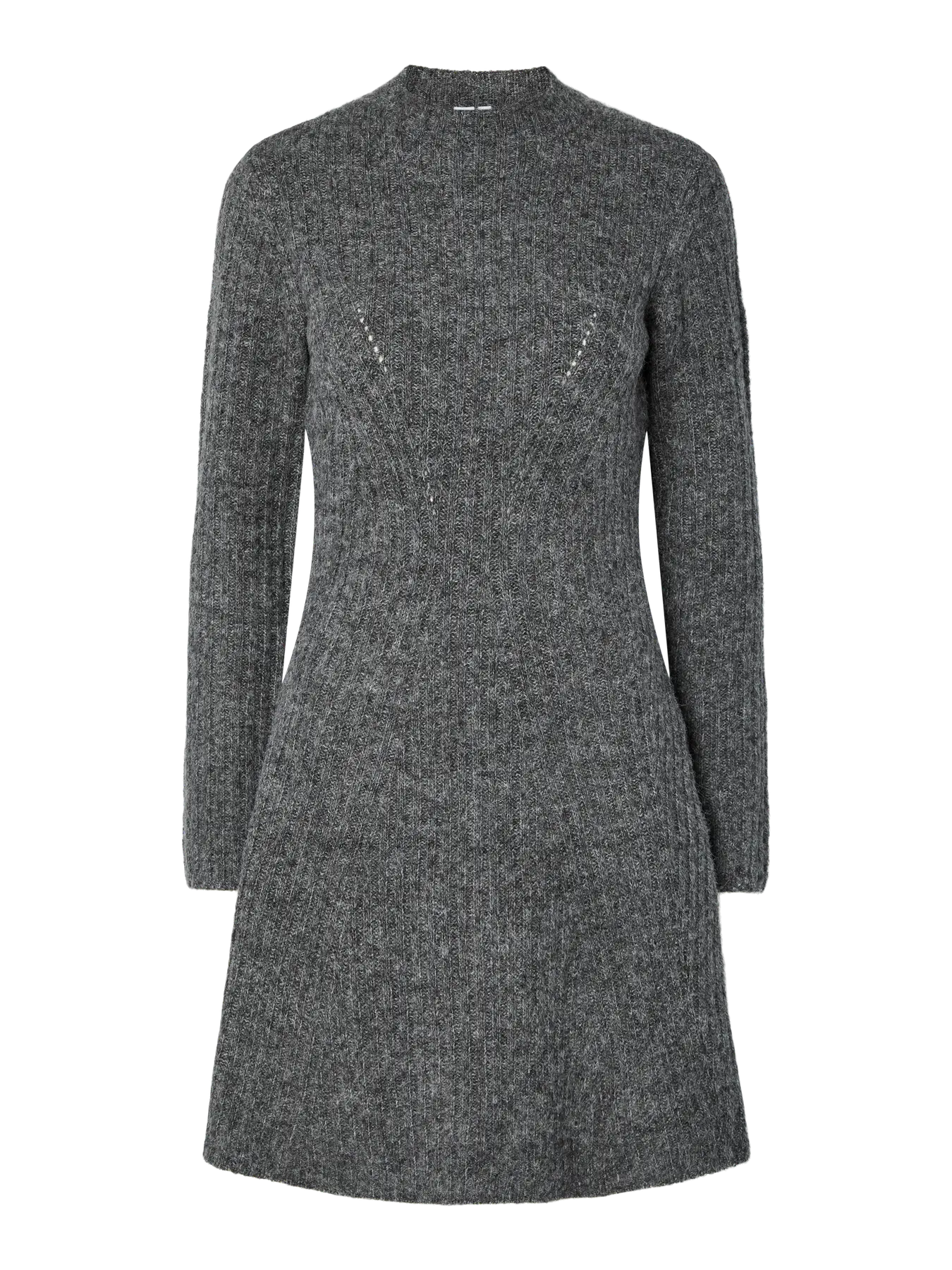 YAS Dolly Knit Dress - Grey