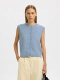 Selected Femme Lulu Tank Vest - Blue
