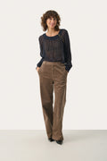 Part Two Clarisse Cords - Walnut