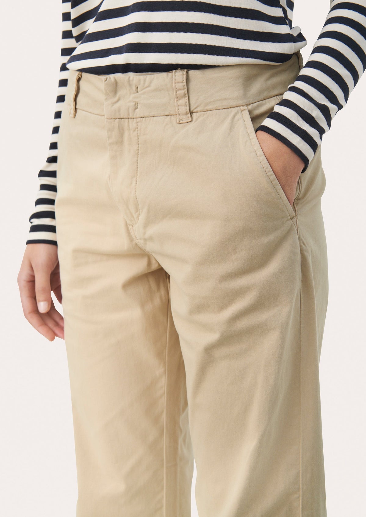 Part Two Soffyns Trousers - White Pepper