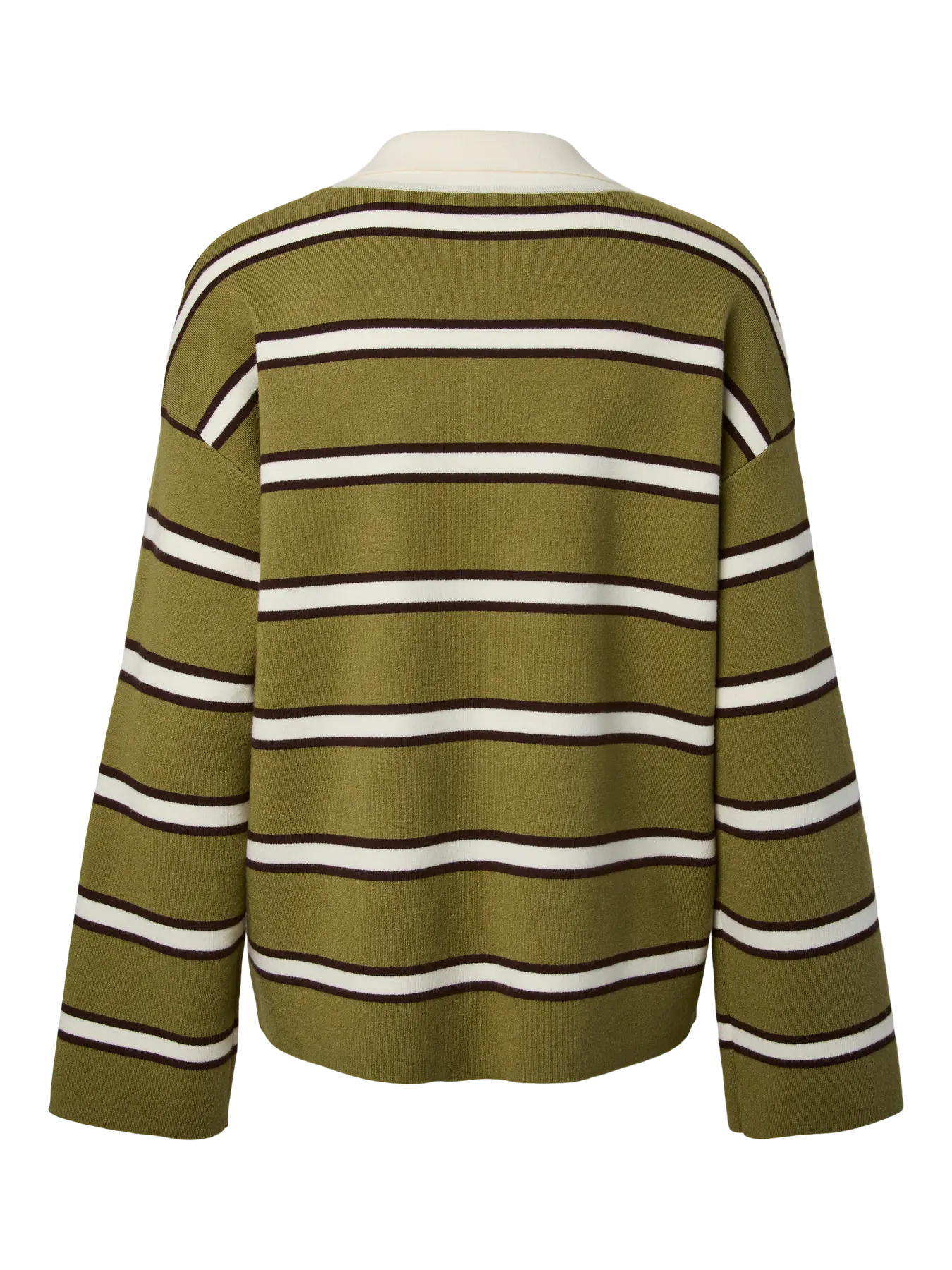 YAS Isabell Polo Knit Jumper - Green