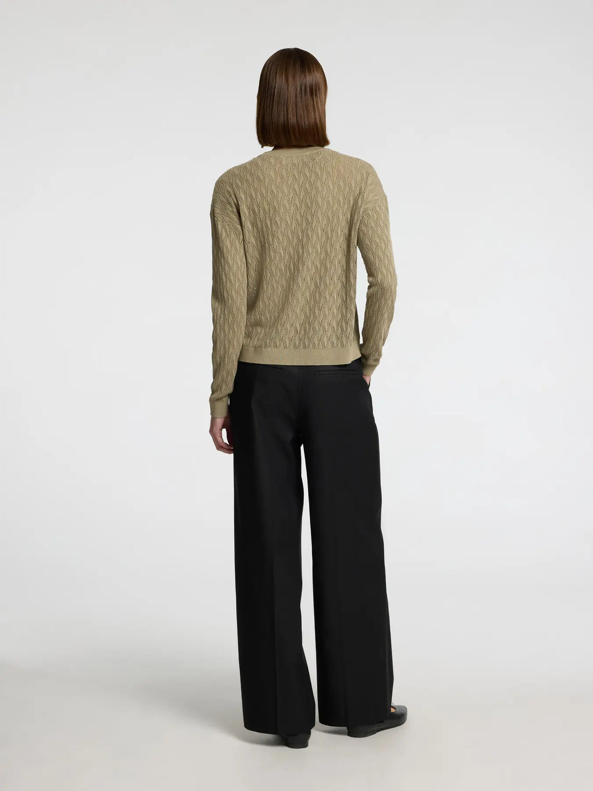 Selected Femme Fagny Knit Cardigan - Vetiver