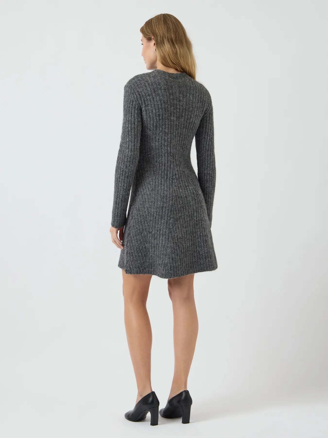 YAS Dolly Knit Dress - Grey