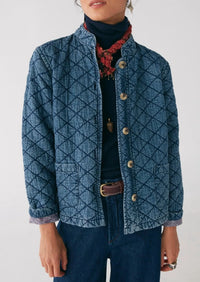 Maison Hotel Yanki Quilted Jacket - Denim