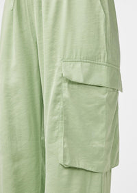 YAS Abara Trousers - Quiet Green