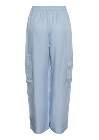 YAS Bamboo Trousers - Clear Sky