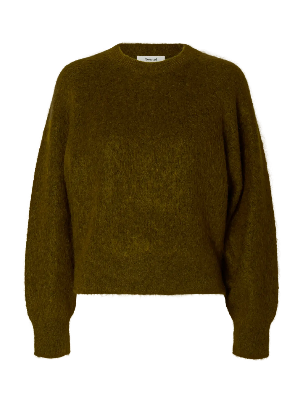 Selected Mira Mohair Jumper - Fir