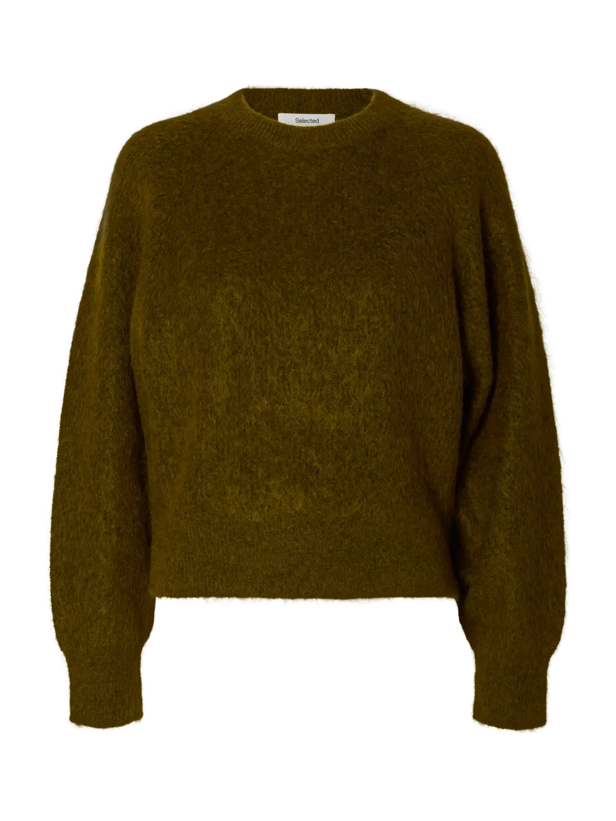 Selected Mira Mohair Jumper - Fir