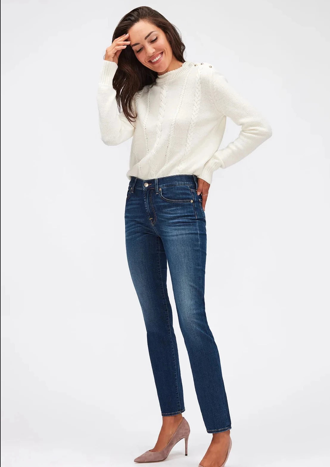 NEW 7 For All Mankind Roxanne Jeans Size 30 Jeans